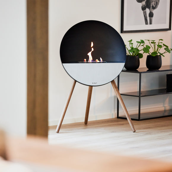 Eye Bioethanol Fireplace - Black