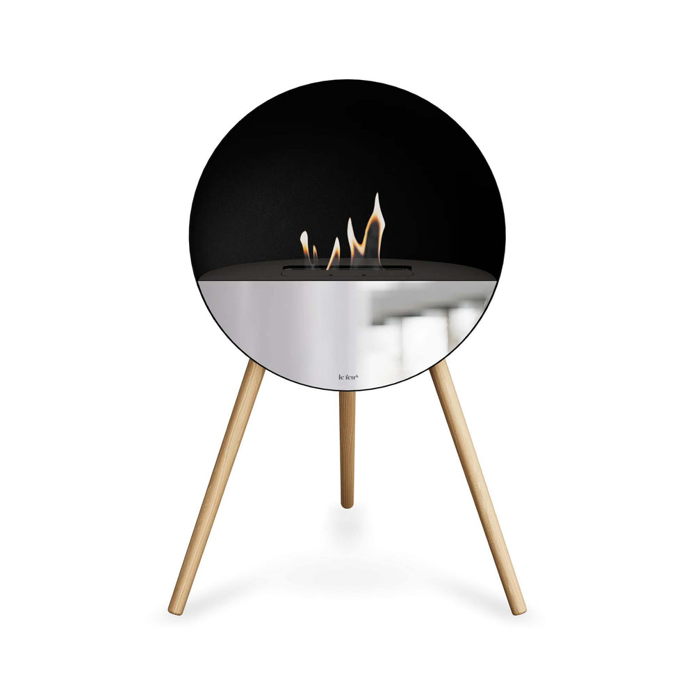 Eye Bioethanol Fireplace - Black