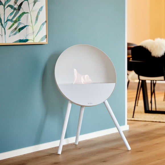 Eye Bioethanol Fireplace - White