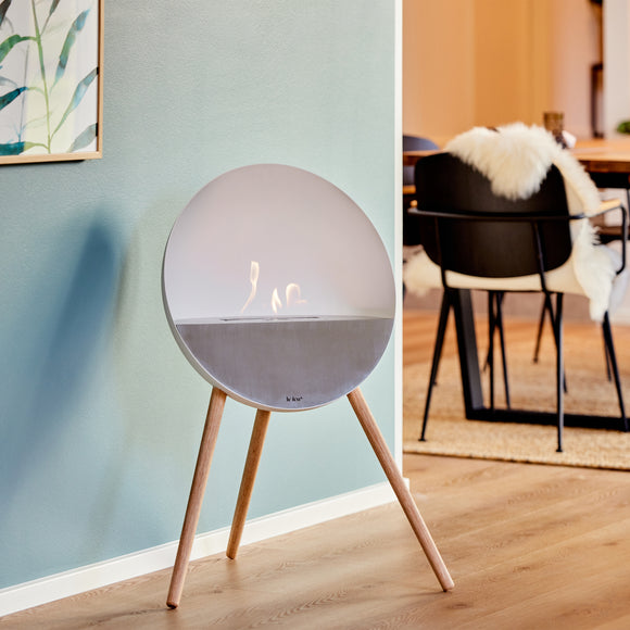 Eye Bioethanol Fireplace - White
