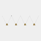 Attic Lateral Multi-Cone Pendant Light
