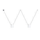 Attic Lateral Multi-Cylindrical Pendant Light