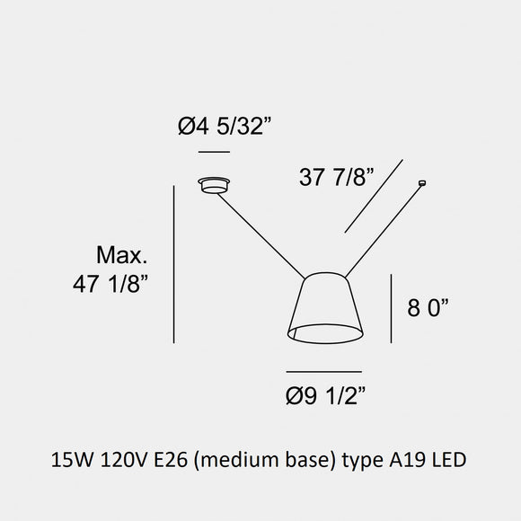 Attic Lateral Pendant Light