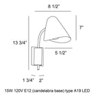 Organic Wall Sconce