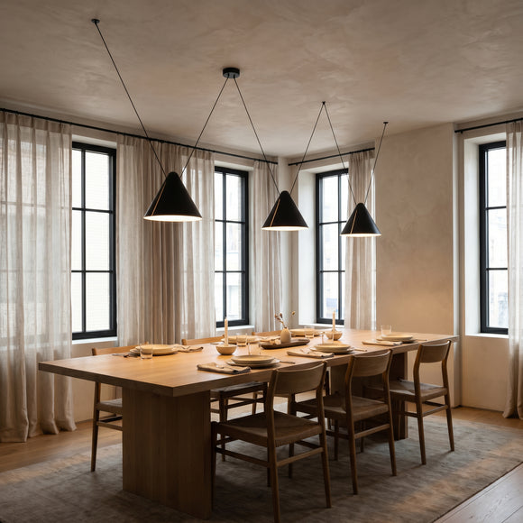 Super Attic Lateral Multi-Light Pendant Light