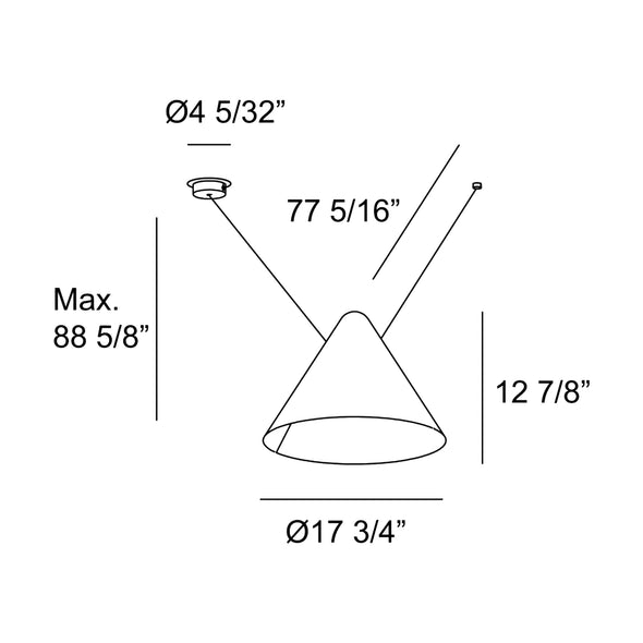 Super Attic Lateral Pendant Light