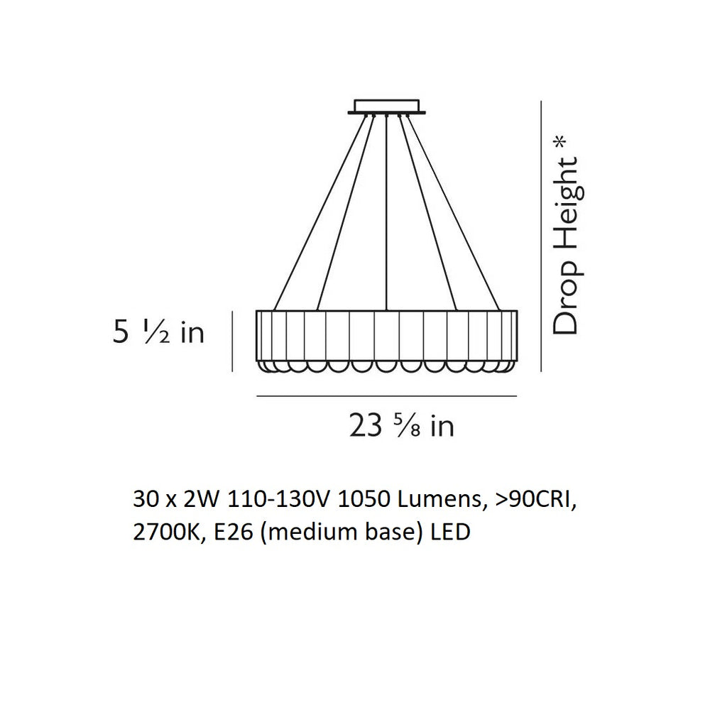 Carousel Pendant Light
