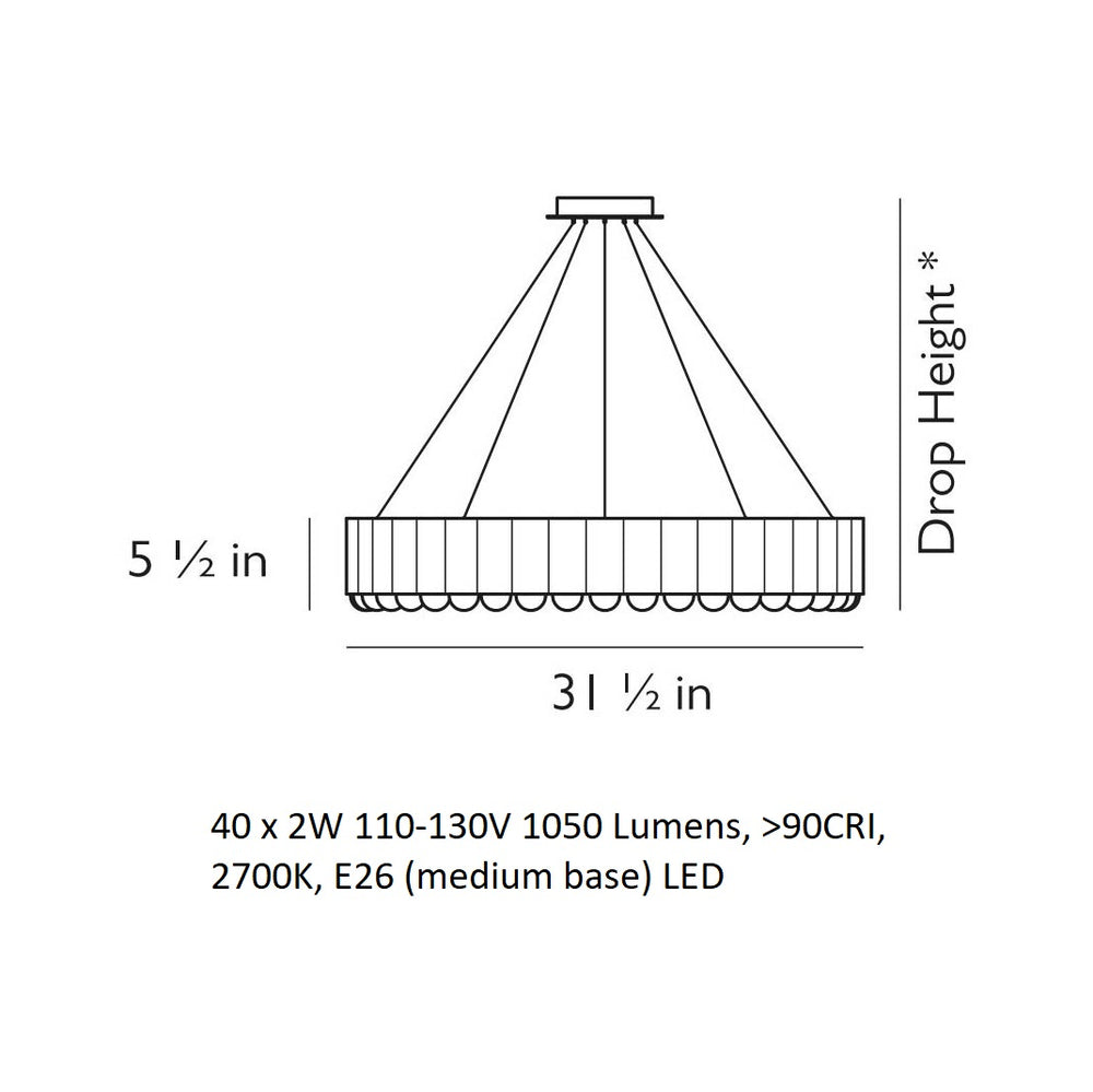 Carousel Pendant Light