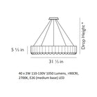 Carousel Pendant Light