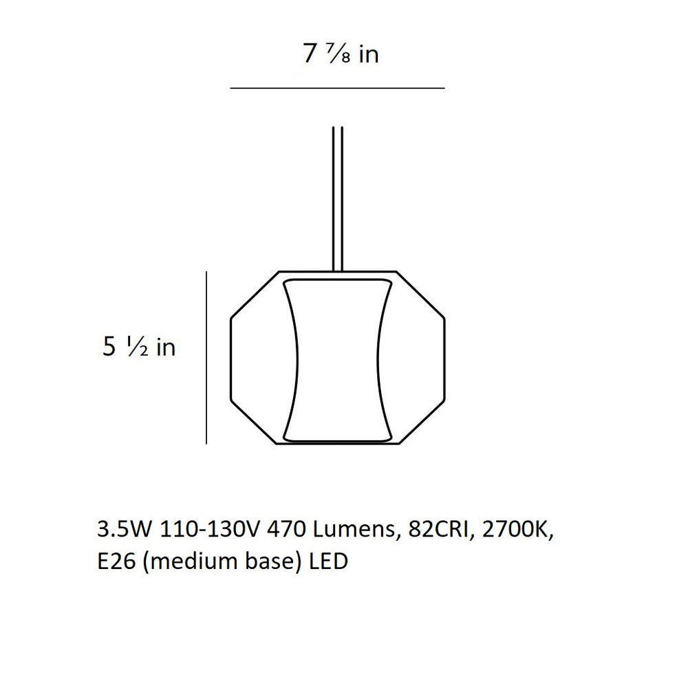 Chamber Pendant Light
