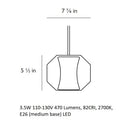 Chamber Pendant Light