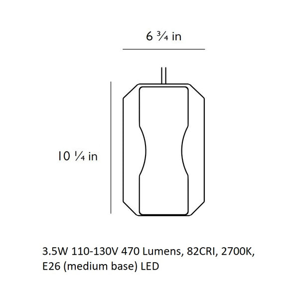 Chamber Pendant Light