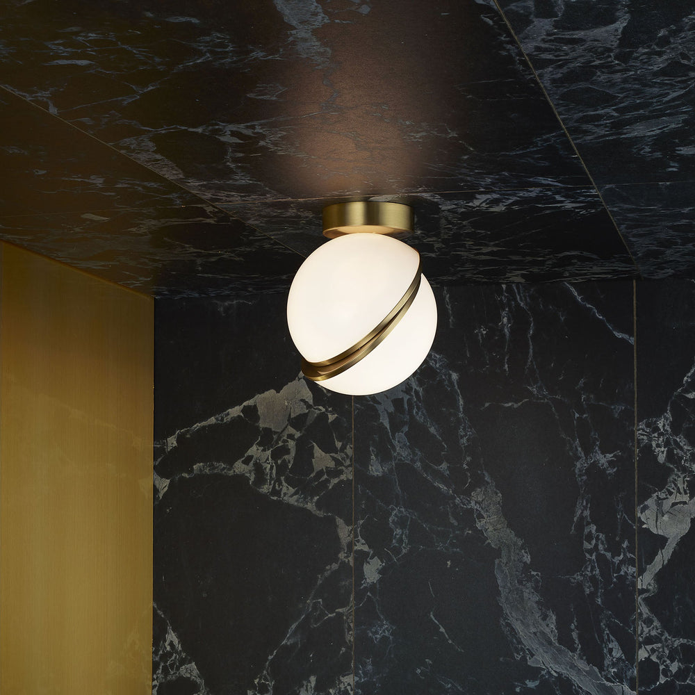 Crescent Mini Semi Flush Mount