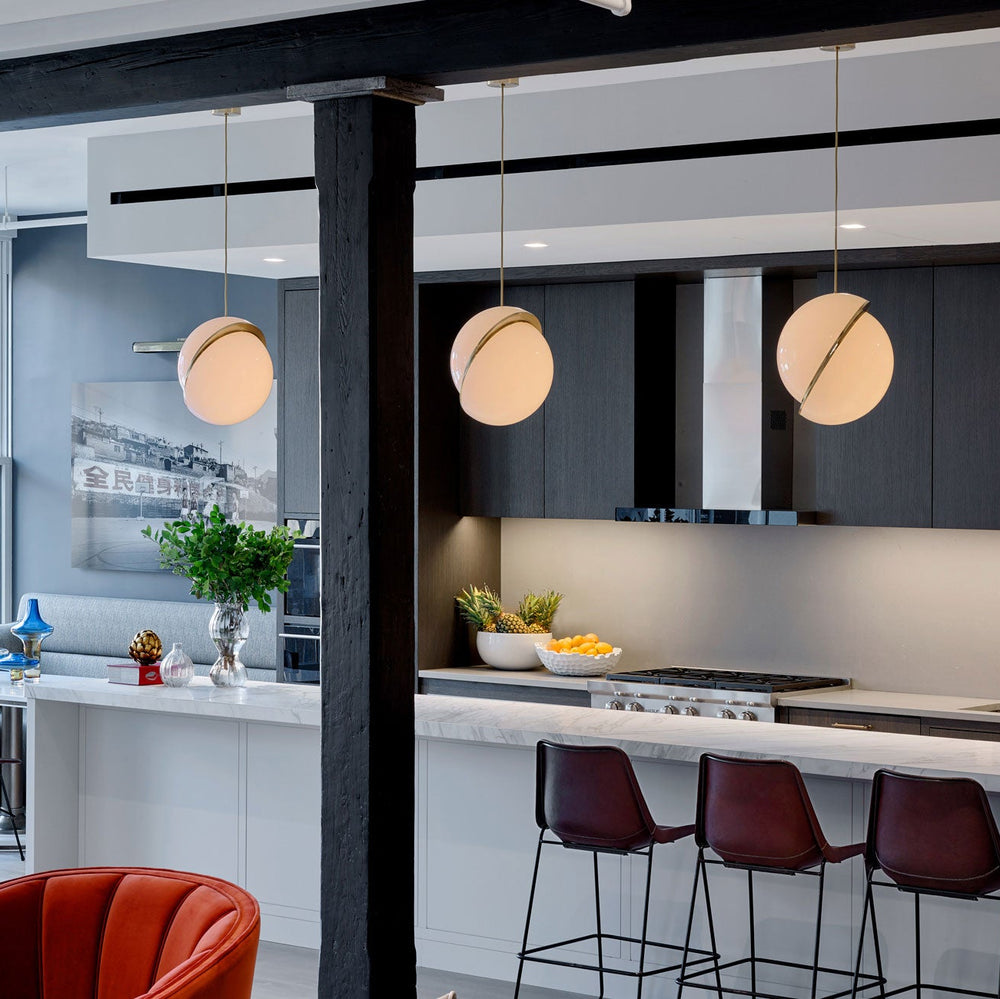 Crescent Pendant Light
