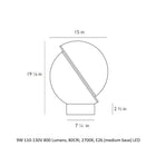 Crescent Table Lamp