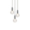 Crystal Bulb Chandelier  option Frosted
