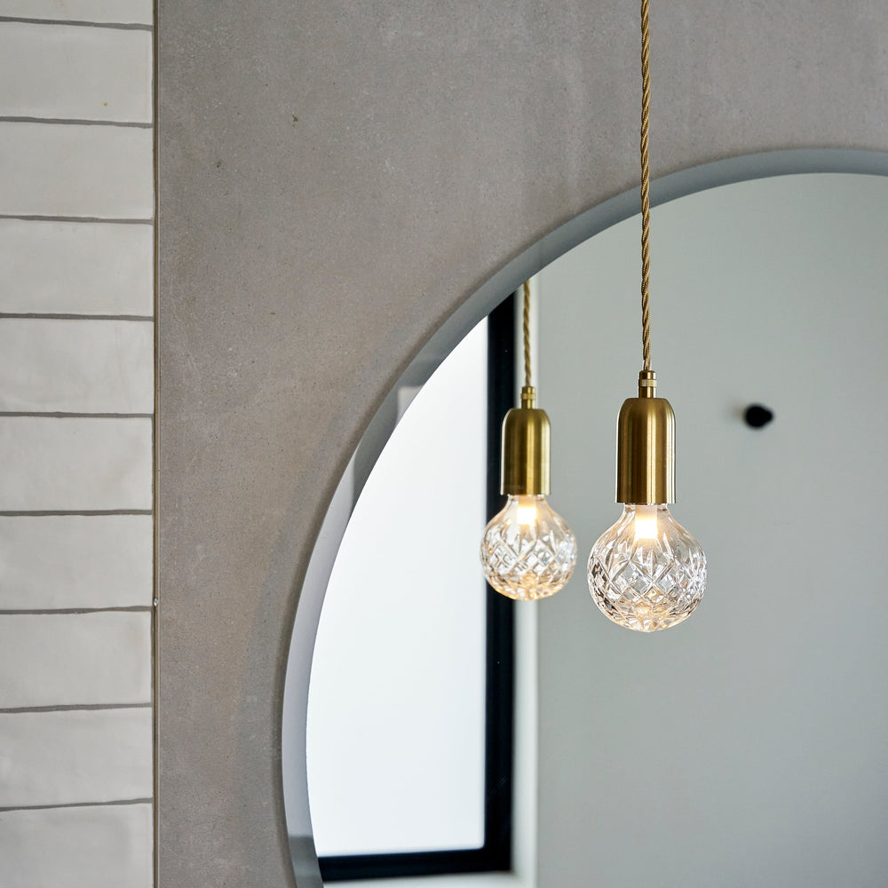 Crystal Bulb Pendant Light