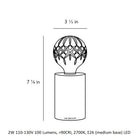 Crystal Bulb Table Lamp