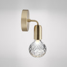 Crystal Bulb Wall Sconce