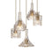 Decanterlight Chandelier  option 5 Lights