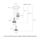Decanterlight Chandelier