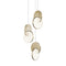 Eclipse Chandelier  option Polished Gold