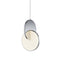 Eclipse Pendant Light  option Polished Chrome