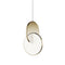 Eclipse Pendant Light  option Polished Gold