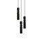 Fulcrum Chandelier  option Matte Black