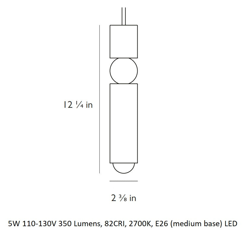 Fulcrum Pendant Light
