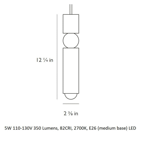 Fulcrum Pendant Light