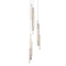Hail Chandelier  option Brushed Silver