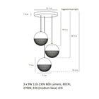 Lens Flair Mini Chandelier
