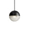 Lens Flair Mini Pendant Light  option Matte Black