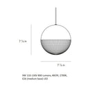 Lens Flair Mini Pendant Light