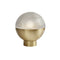 Lens Flair Mini Table Lamp  option Brushed Brass