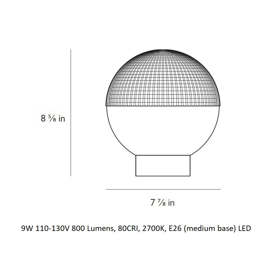 Lens Flair Mini Table Lamp