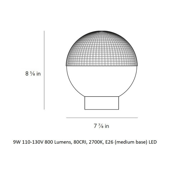 Lens Flair Mini Table Lamp