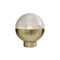Lens Flair Table Lamp  option Brushed Brass