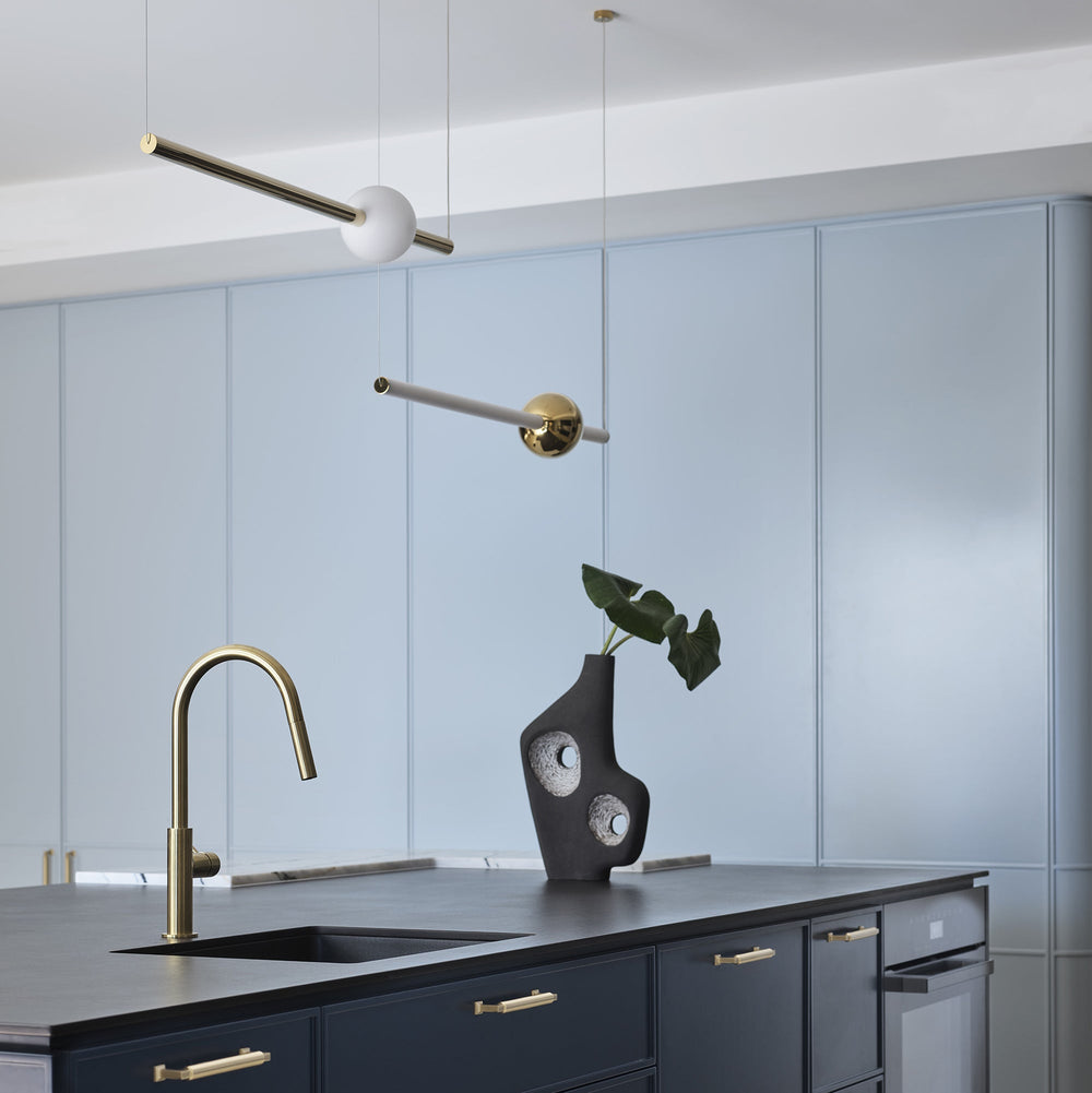 Orion Globe Linear Pendant Light