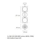 Solstice Multi Light Pendant Light