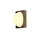 Solstice Wall Sconce  option Blackened Brass