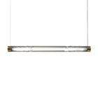 Tube Crystal Linear Pendant Light