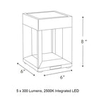 Blade Solar Portable Outdoor LED Table Lamp