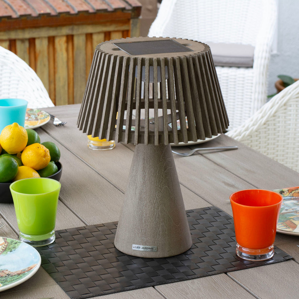 Enoki Solar Portable Outdoor Table Lamp