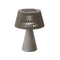 Enoki Solar Portable Outdoor Table Lamp  option Weathered Teak