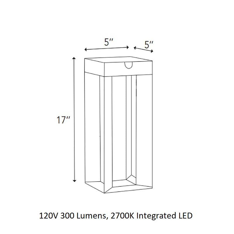Faro Solar Outdoor Pathway Light