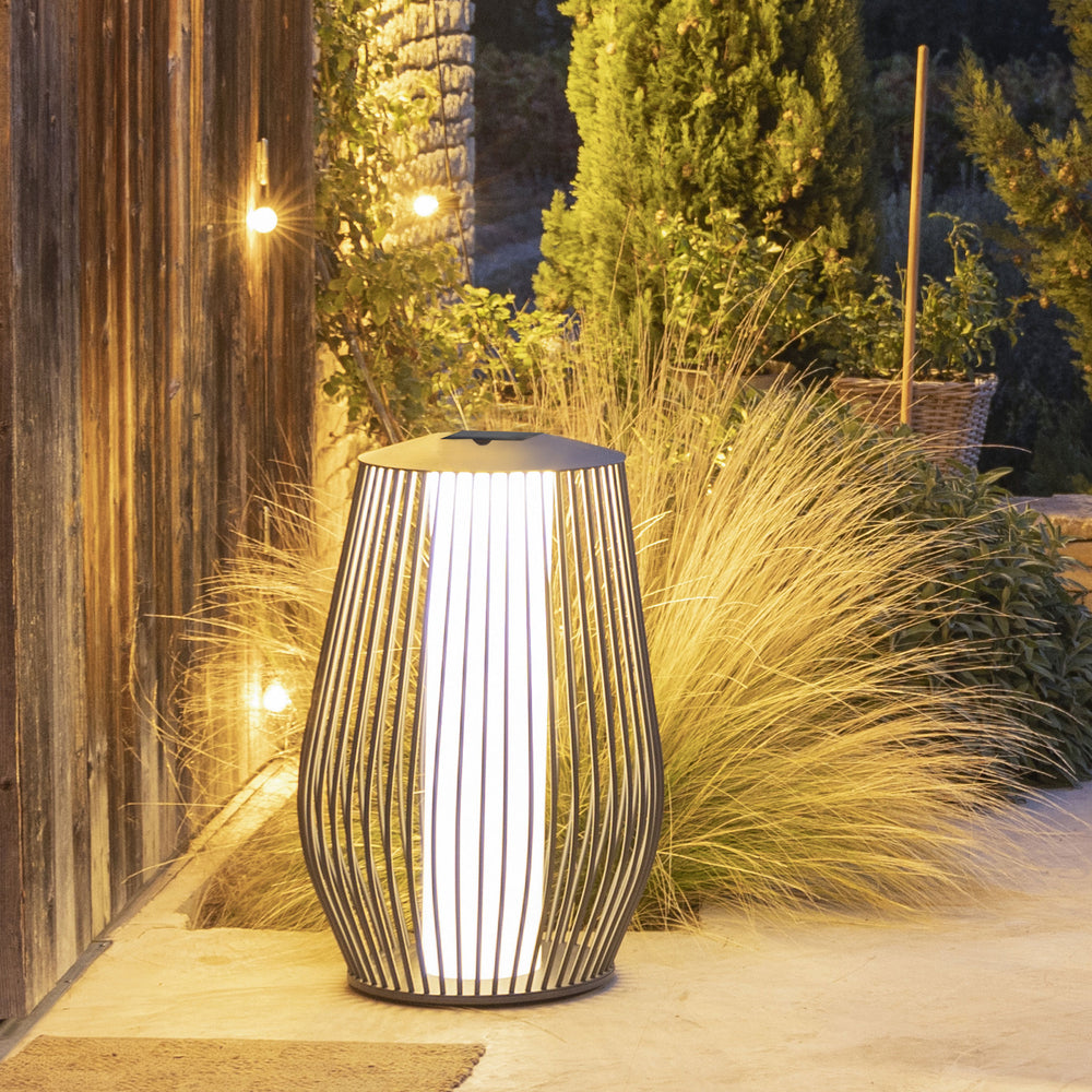 Mandalay Solar Outdoor Floor Lamp