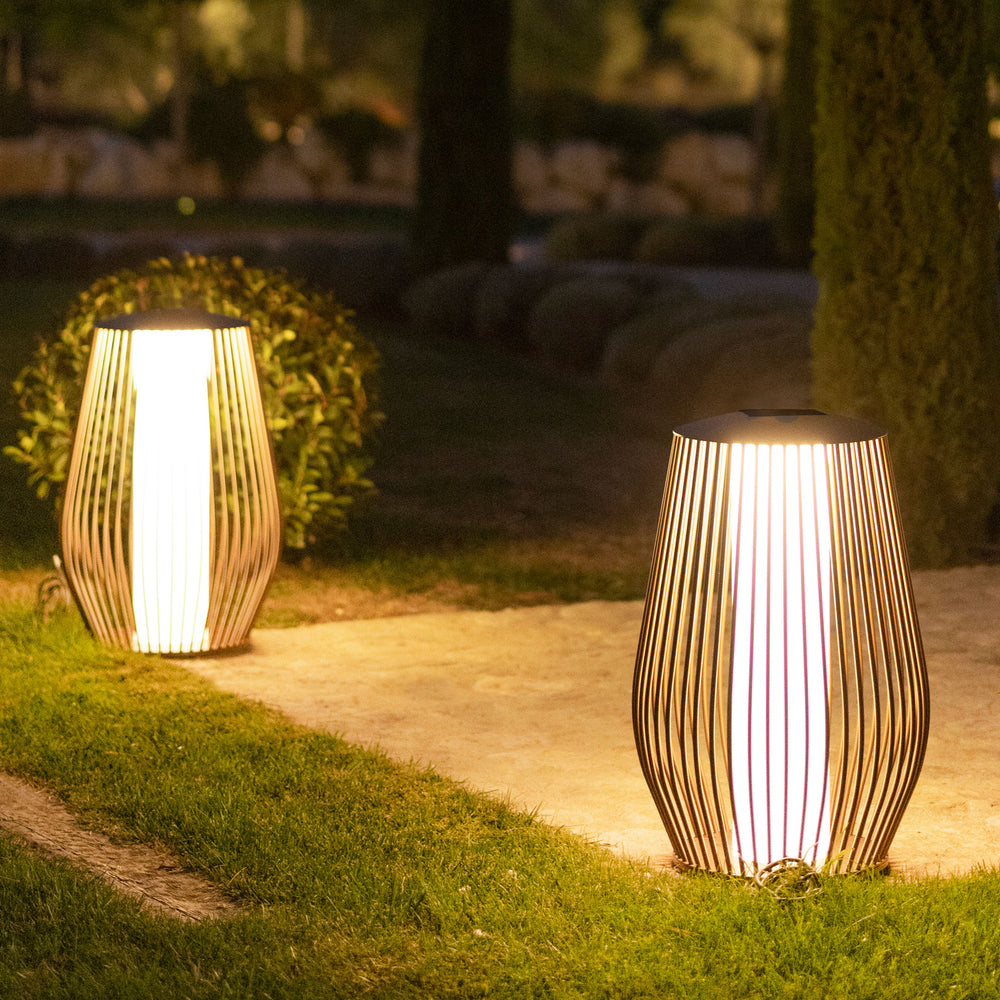 Mandalay Solar Outdoor Floor Lamp