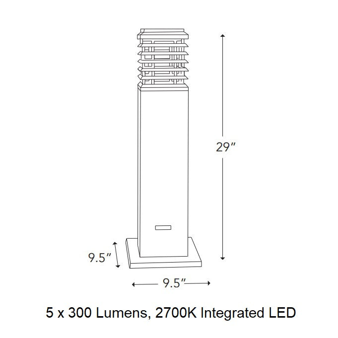 Tekura Solar Outdoor LED Pathway Light